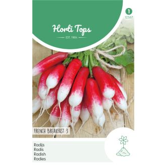 PAKJE RADIJS FRENCH BREAKFAST 3 (HORTI TOPS)
