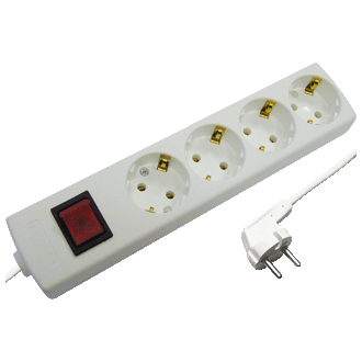 TAFELCONTACTDOOS 4 AANSLUITINGEN