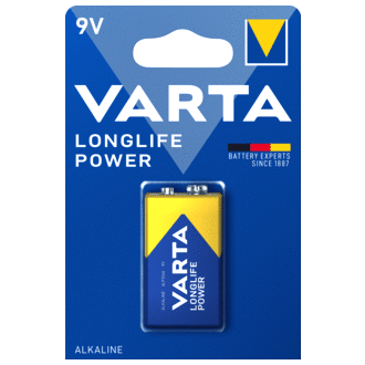 BATTERIJ 9V VARTA