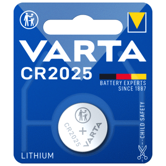 KNOOPCEL BATTERIJ VARTA CR2025