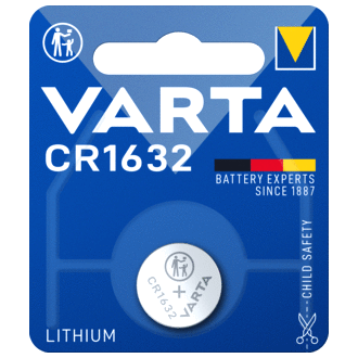 KNOOPCEL BATTERIJ VARTA CR1632
