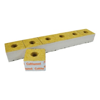 STEENWOLBLOKKEN 100X100X65  + GAT 38/35MM  (276 P/DS)