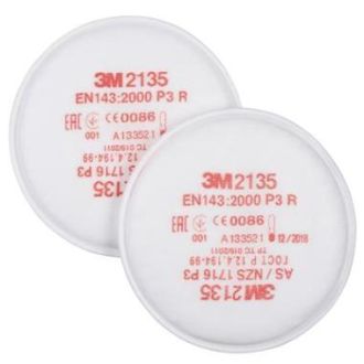 KLIK STOFFILTER 3M 2135/P3 (SET à 2 STUKS)