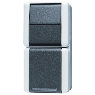 WAND CONTACTDOOS COMBINATIE SCHAKELAAR
