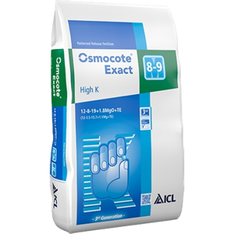 OSMOCOTE EXACT 12-8-19 8/9 MND. HIGH K (25 KG. ZAK)