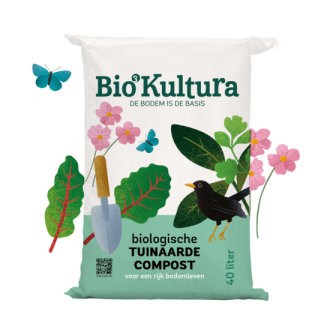 BIOLOGISCHE TUINAARDE-COMPOST (40 LTR. ZAK)