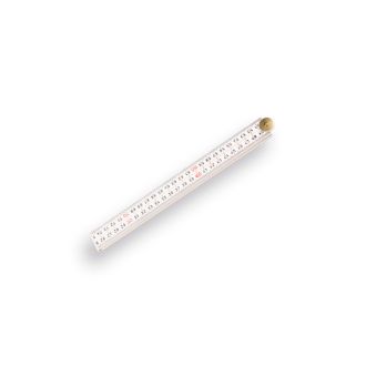 DUIMSTOK 1 MTR. GLASFIBER WIT
