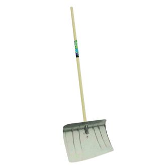 SNEEUWSCHUIVER / RUIMER METAAL GEBOGEN STEEL 150 CM.