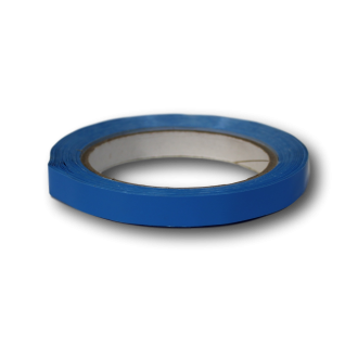 ROL TAPE 12 MM BLAUW (66 MTR.)
