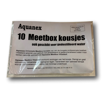 MEETBOXKOUSJES WIT (PAKJE à 10 ST.)