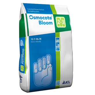 OSMOCOTE BLOOM 15-6-18+TE 2/3MND. (25 KG. ZAK)