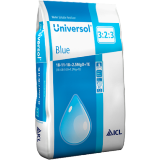 UNIVERSOL BLAUW 18-11-18+2.5MgO+TE (25 KG. ZAK)