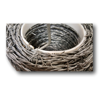 PUNT/PRIKKELDRAAD M100 (ROL à 100 MTR.)