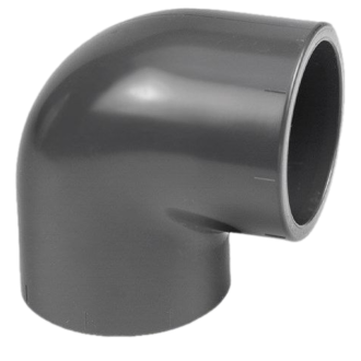 PVC KNIE 90GR.