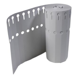 SLEUFETIKET PVC WIT (ROL à 1000 STUKS)