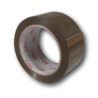 ROL PVC TAPE 50 MM BRUIN (66 MTR.)