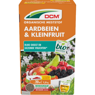 AARDBEIEN & KLEINFRUIT MESTSTOF (1,5 KG.)