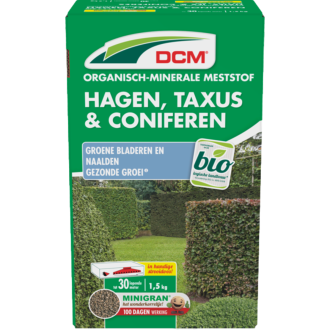 HAGEN, TAXUS & CONIFEREN MESTSTOF (1,5 KG.)